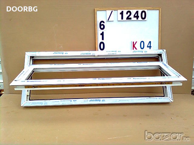 Внос от Англия- готови прозорци К04 р-ри 61/124, снимка 1