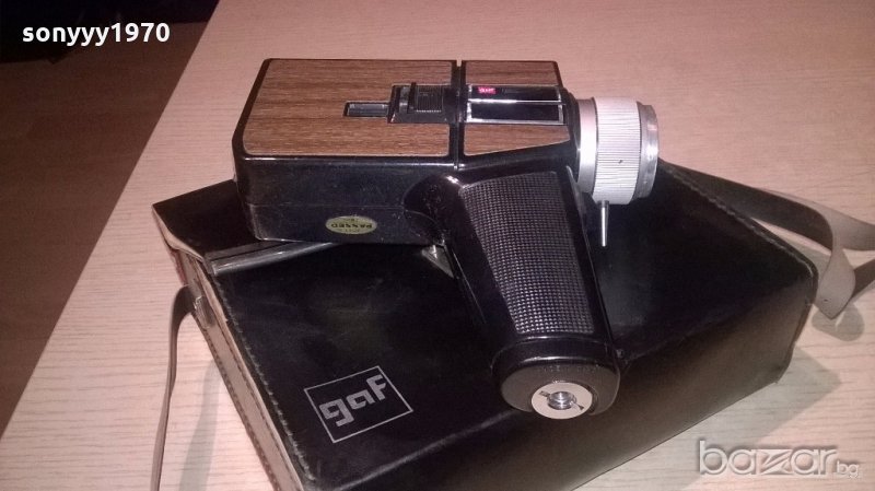 gaf-камера-ретро колекция с кожен калъф-внос швеицария, снимка 1