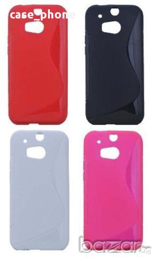 Нов силиконов кейс / калъф за HTC One  M8 - различни цветове, снимка 1