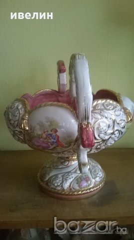 барокова купа,фруктиера, снимка 6 - Антикварни и старинни предмети - 19544393