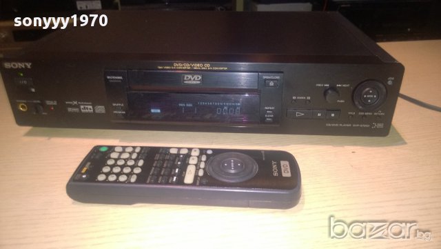 поръчано-sony dvp-s725d-made in japan-внос швеицария, снимка 5 - Плейъри, домашно кино, прожектори - 10087796