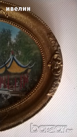 картина-азиатска пагода, снимка 5 - Картини - 14450170