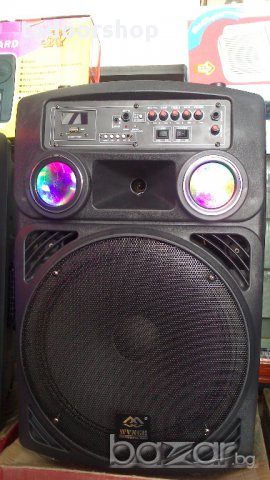 15-инча bluetooth бас - НАЙ- МОЩНАТА активна тонколона, снимка 3 - Аудиосистеми - 10798668