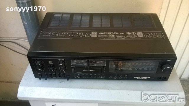 Ретро колекция от Grundig super hifi r35-receiver-внос швеицария, снимка 6 - Ресийвъри, усилватели, смесителни пултове - 18498960