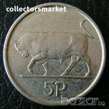 5 пенса 1992, Ирландия