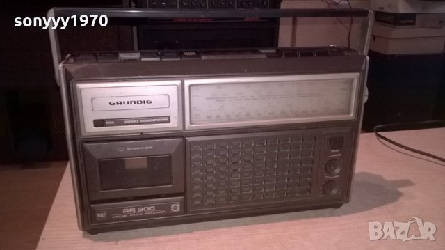grundig type rr200-ретро колекция-внос швеицария, снимка 3 - Ресийвъри, усилватели, смесителни пултове - 22742311