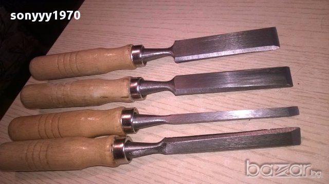 Длета 4 броя 22см с дървени дръжки, снимка 6 - Други инструменти - 17101314