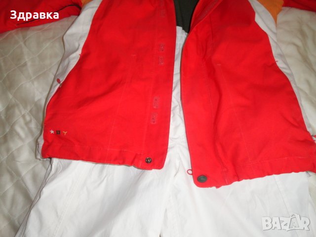  Ски екип" ONIL"-20000 мм воден стълб ски яке и ски панталон С/ 170 см, снимка 12 - Зимни спортове - 23553352