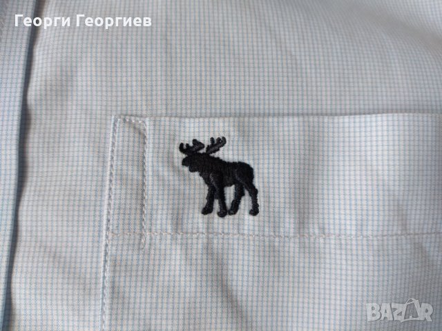 Мъжка риза Abercrombie & Fitch /Аберкромби енд фич, 100% оригинал, снимка 5 - Ризи - 25123415