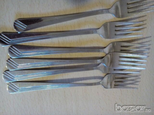 Различни видове вилици,лъжици,ножове.Различен брой,, снимка 7 - Прибори за хранене, готвене и сервиране - 20456675