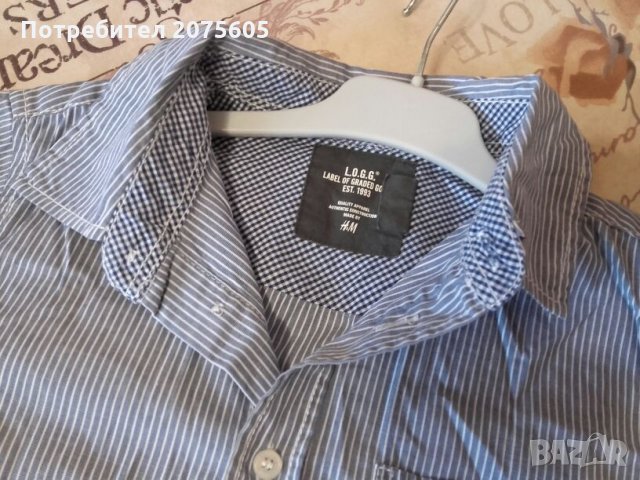 Риза H&M ръст 140 - като нова, снимка 2 - Детски ризи - 23705897