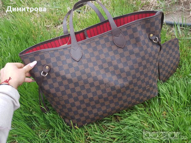Дамска чанта Louis Vuitton LV ,Neverfull реплика, снимка 3 - Чанти - 17912506