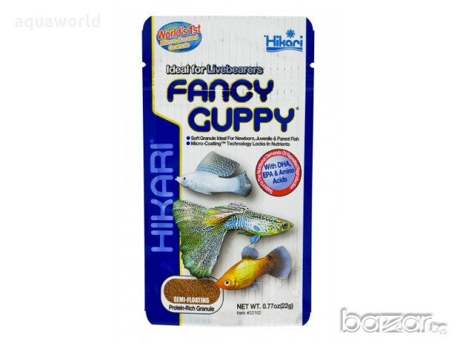 "ПРОМОЦИЯ" Hikari Fancy Guppy 22g