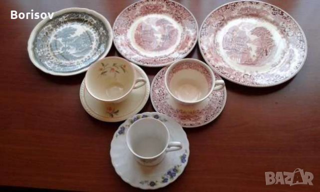 Порцеланови сервизи за кафе,десертни чинии,чинии за основно ястие