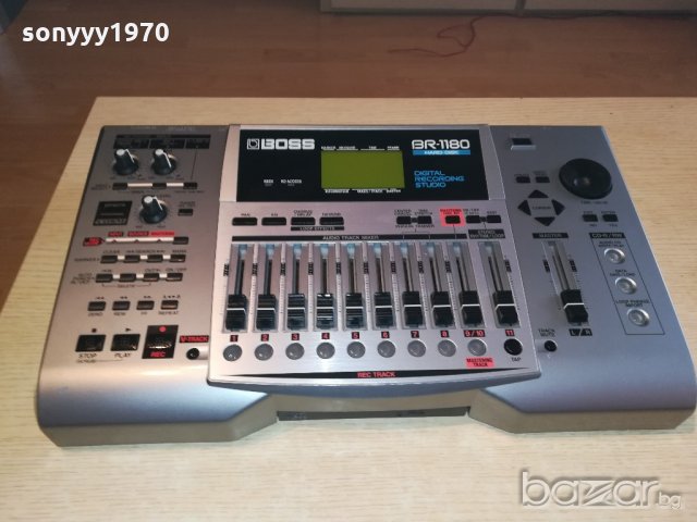 boss br-1180 hard disk-digital recording studio-внос англия, снимка 2 - Ресийвъри, усилватели, смесителни пултове - 20829785
