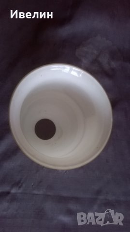 старо стъкло за полилей,нощна лампа арт деко, снимка 3 - Настолни лампи - 25478330