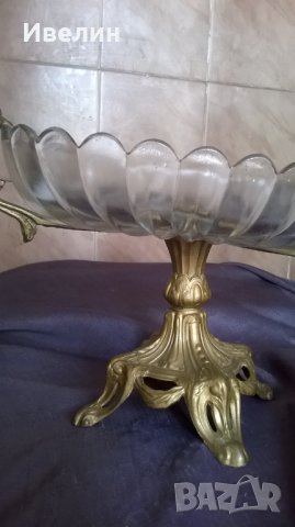 стара барокова фруктиера, снимка 3 - Антикварни и старинни предмети - 25187257