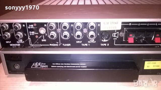 dual amplifier+dual tuner-made in germany-внос швеицария, снимка 16 - Ресийвъри, усилватели, смесителни пултове - 21763901