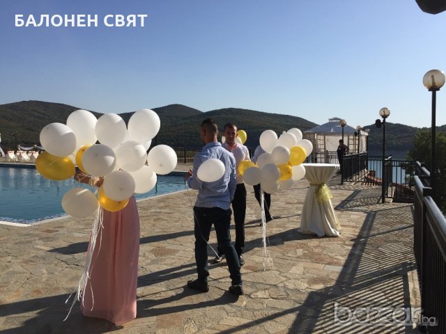 Намаление - 30 % Балони ЧЕСТИТ ИМЕН ДЕН, украси и декорации, ХЕЛИЙ, бърза доставка, снимка 6 - Други - 20280158