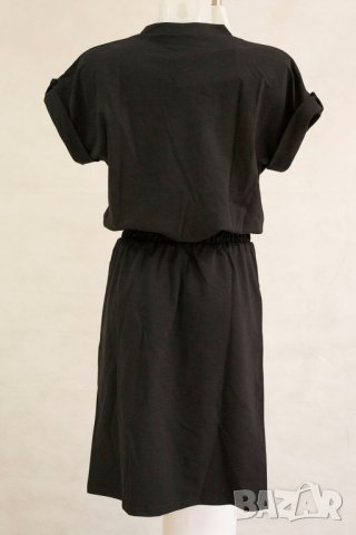 Черна рокля с къс ръкав марка Lemoniade - S, снимка 7 - Рокли - 22516762