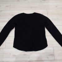 Дамска черна блуза марка Zara, снимка 3 - Блузи с дълъг ръкав и пуловери - 23570061