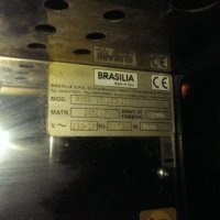 Продавам оригинална еспресо кафе машина BRASILIA скоро пълно обслужена , снимка 3 - Обзавеждане за заведение - 19958119