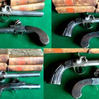 Белгийски Капсулен,пищов и Английски кремъчен пистолет, снимка 9 - Антикварни и старинни предмети - 25712533
