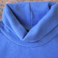 Ватирано детско поло в турско синьо с щампа, ново, номер 30 , снимка 6 - Детски Блузи и туники - 15551303