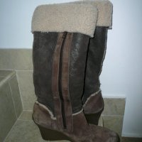 UGG оригинални ботуши с агнешка кожа, снимка 3 - Дамски ботуши - 24661051