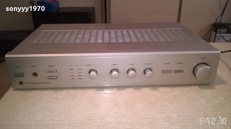 dual cv1160 stereo amplifier-made in germany-внос швеицария, снимка 1