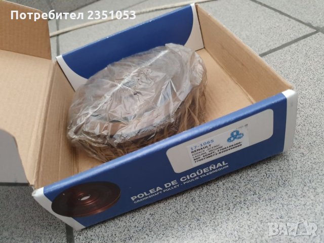 Демпферна шайба за renault espace, laguna, megane, scenic 7700109260