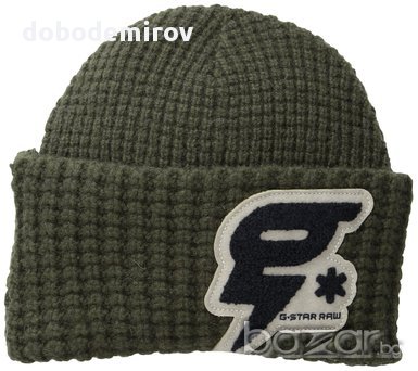 Нова мъжка шапка G Star Avisar Beanie, оригинал, снимка 12 - Шапки - 13475933