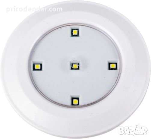  LED Светодиодна лампа с дистанционно управление на батерии, снимка 3 - Лед осветление - 24307907