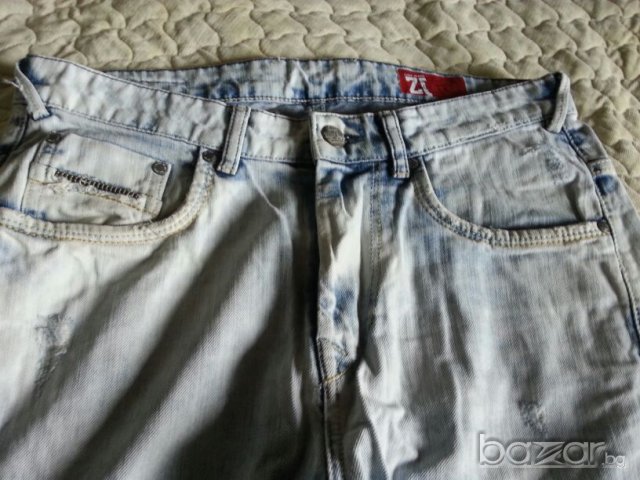 Zara jeans фабрично накъсани, снимка 4 - Дънки - 20516459