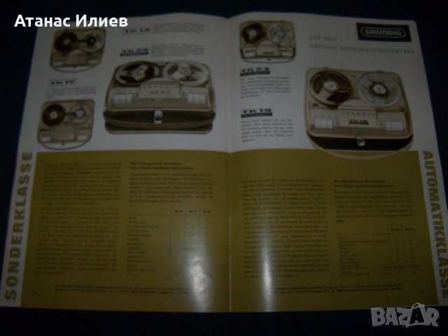  Каталог на GRUNDIG от 1966г. с радио, телевизионна и друга техника, снимка 10 - Други ценни предмети - 25978151