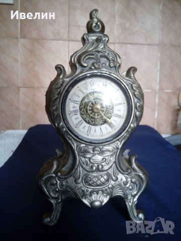 бароков настолен часовник, снимка 1 - Антикварни и старинни предмети - 22066708
