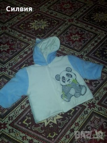 Бебешко якенце и дебели ританки,размер 56, снимка 2 - Бебешки якета и елеци - 23433695