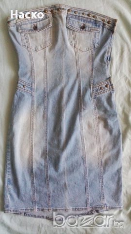 stefanel , дънкова лятна рокля, снимка 7 - Рокли - 14683645