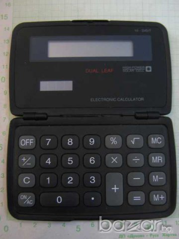 Калкулатор "DUAL LEAF", снимка 4 - Друга електроника - 8219523