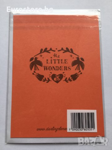 (-55%) Картички с плик Little Wonders Darling Clementine, снимка 15 - Други - 25341838