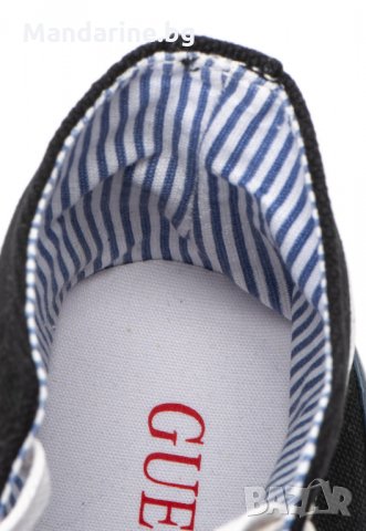 ПРОМО 🍊 GUESS 41-42-43 номер 🍊 Черни мъжки обувки с лого на марката нови с кутия, снимка 9 - Кецове - 25959058