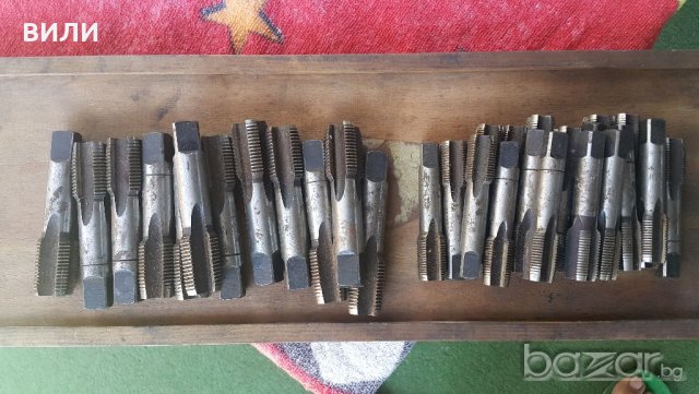 Метчици 1/2 и3/8 комплекти, снимка 2 - Куфари с инструменти - 19125499