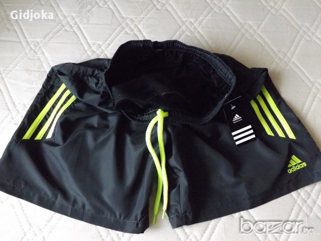 Мъжки къси гащи /бански/- Adidas- графит, снимка 4 - Спортни дрехи, екипи - 7258938