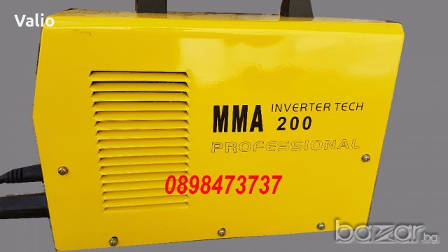 MMA-200 Инверторен електрожен с дисплей 145.00лв., снимка 6 - Други машини и части - 19232949