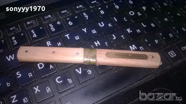 ретро комплект-нож+вилица-дърво/мед/месинг-25см, снимка 12 - Колекции - 19735643