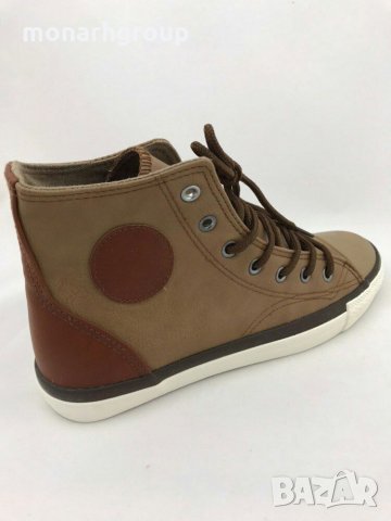 Мъжки обувки Casper-Kaki, снимка 3 - Кецове - 25466376