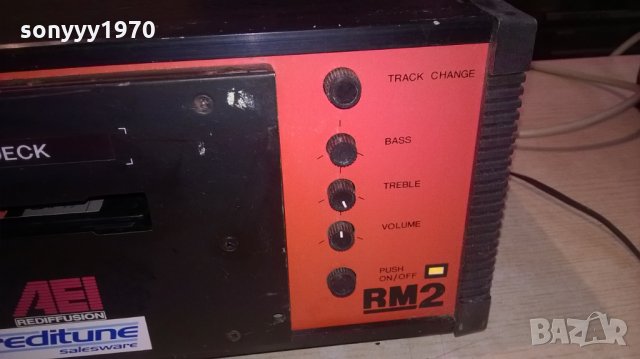 rediffusion music-deck/amplifier-made in england-внос англия, снимка 9 - Ресийвъри, усилватели, смесителни пултове - 24514698