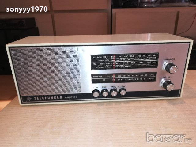 telefunken caprice 101 retro receiver-germany-внос швеицария, снимка 7 - Ресийвъри, усилватели, смесителни пултове - 20288078