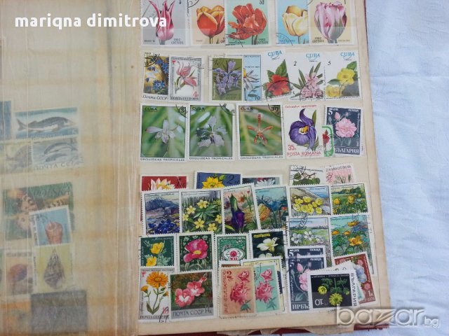 стара колекция от пощенски марки на повече от 50 години , снимка 7 - Филателия - 13826451