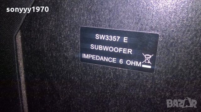 philips sw3357w subwoofer 6ohm-37х36х16см-внос швеицария, снимка 12 - Тонколони - 23924760